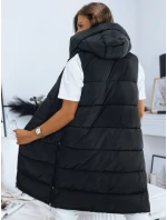 Dámska prešívaná obojstranná vesta MARIET black FashionStreet TY3157