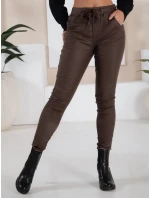 Dámske nohavice LIZZY hnedé FashionStreet UY1782