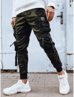 FashionStreet zelené pánske bojové nohavice UX4207 FashionStreet zelené pánske bojové nohavice UX4207