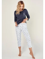 Taro Magnolia 2973 3/4 S-XL Z24 dámske pyžamo Taro Magnolia 2973 3/4 S-XL Z24 dámske pyžamo