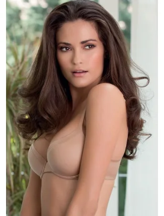 Balkonová podprsenka 7100 čierna - Leilieve