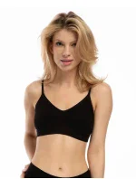 Bambusová podprsenka Bralette Black - Julimex Bambusová podprsenka Bralette Black - Julimex