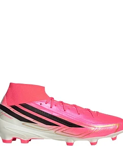 Adidas F50 Hyperfast League Mid FG futbalové topánky ružové KJ6714