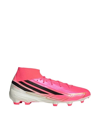 Adidas F50 Hyperfast League Mid FG futbalové topánky ružové KJ6714