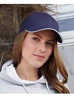 Daiber MB 6212 6-panelová sendvičová čiapka 03.6212 svetlošedá/čierna/svetlošedá Daiber MB 6212 6-panelová sendvičová čiapka 03.6212 svetlošedá/čierna/svetlošedá