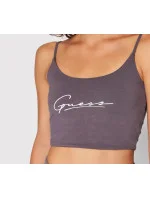 Dámsky crop top O1BA10KASI1 - G9A6 - šedofialová - Guess
