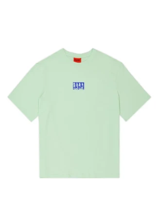 Pánske tričko John Frank JFTOOB10-MARINA