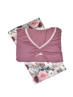 Pyžamo De Lafense 720 Finess kr/sr S-2XL Pyžamo De Lafense 720 Finess kr/sr S-2XL