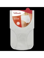 Dámske bavlnené nohavičky LADIES COTTON BOXER - BELLINDA - biele