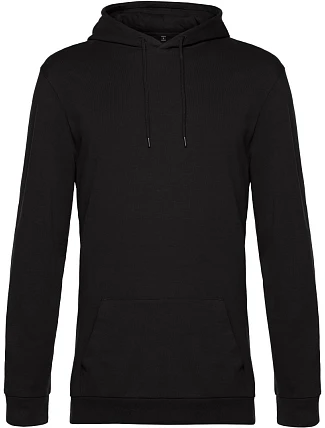 B&C #Hoodie Pánska mikina s kapucňou 01.U03W black pure B&C #Hoodie Pánska mikina s kapucňou 01.U03W black pure