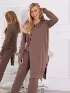 Súprava mikín s dlhšou bočnou mokrou časťou