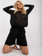 Šortky TW SN BI 26464.07 čierna