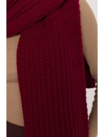 M896 Rebrovaná šatka - bordová