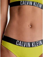 Dámsky spodný diel bikín KW0KW01986 LRF neón. žlté - Calvin Klein