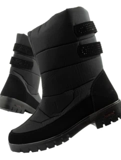 Progress zimné topánky snehové topánky dámske zateplené módne dámske zipsy