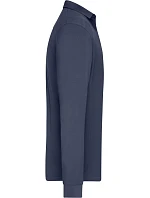 Daiber JN 1842 Pánske pracovné polo s dlhým rukávom z piké 02.1842, tmavomodrá Daiber JN 1842 Pánske pracovné polo s dlhým rukávom z piké 02.1842, tmavomodrá
