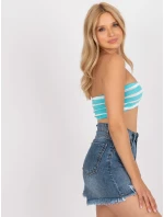 Šortky RO SN 5013.04P tmavo modrá