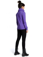 B071 Mikina s kapucňou na zips - fialová