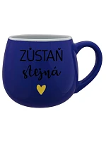 STAY THE SAME - modrý keramický hrnček 300 ml
