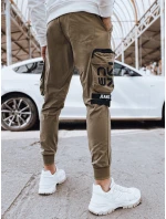 Pánske bojové nohavice béžové FashionStreet UX4308 Pánske bojové nohavice béžové FashionStreet UX4308