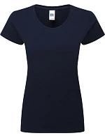Russell Athletic 180F Dámske tričko z hustej bavlny „Authentic“ 10.180F francúzska námornícka modrá