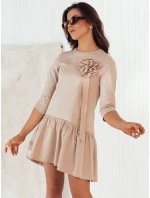 ESTACIA béžové šaty FashionStreet EY2468 ESTACIA béžové šaty FashionStreet EY2468