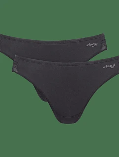 sloggi GO Blush High Leg 2P – čierna – SLOGGI čierna – SLOGGI