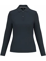 Kariban K 244 Dámske polo tričko s dlhým rukávom z piké 20.K244 tmavomodré Kariban K 244 Dámske polo tričko s dlhým rukávom z piké 20.K244 tmavomodré