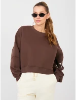 Mikina NS BL NS26117.02 hnedá