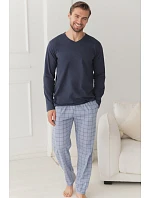3668 Pánske dlhé pyžamo DORIAN M–2XL 3668 Pánske dlhé pyžamo DORIAN M–2XL