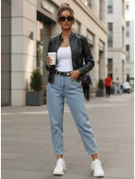 Dámska kožená bunda TIFANNY black FashionStreet TY4548