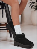Dámske snežnice s hrubou podrážkou čierne FashionStreet ZY1284