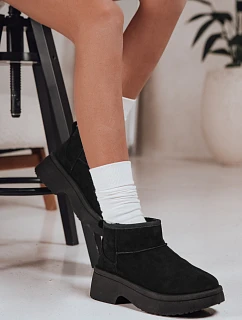 Dámske snežnice s hrubou podrážkou čierne FashionStreet ZY1284