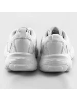 Biele dámske šnurovacie športové topánky (AW100001-02)