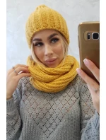 Dámska súprava s hrubým pruhom P100 žltá