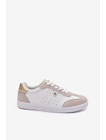 Dámske tenisky z pravej kože LR61-7091 White Dámske tenisky z pravej kože LR61-7091 White