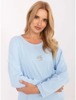 Blúzka RV BZ A823.49 svetlo modrá