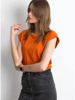 Tričko RV TS 4833.93P tmavo oranžové