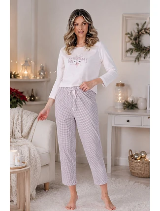 Leveza Danna pyžamo 1505 7/8 S-2XL Leveza Danna pyžamo 1505 7/8 S-2XL