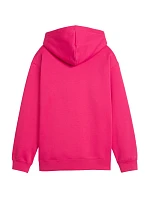 Detská mikina s kapucňou Puma ESS Centered Cat Logo Relaxed Hoodie fuchsia 692973 59