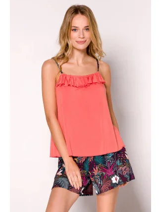 Dámske pyžamo Rio salmon - Babella