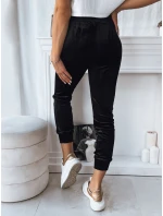 Dámske čierne nohavice AVENUE FashionStreet UY1761 Dámske čierne nohavice AVENUE FashionStreet UY1761
