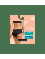 Dámske nohavičky ZERO Microfibre 2.0 Short 2P - BLACK - čierne 0004 - SLOGGI