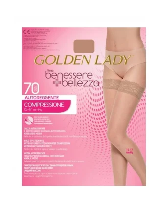 Golden Lady Benessere Bellezza pančuchy 70 den 2-4 Golden Lady Benessere Bellezza pančuchy 70 den 2-4