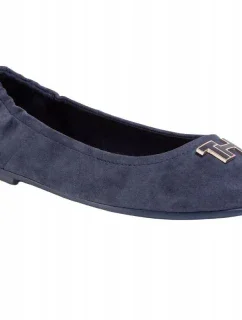 Topánky Tommy Hilfiger TH Hardware Ballerina W FW0FW04768