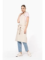 Kariban K 890 Zásterka s náprsenkou „Sommelier“ 20.K890 cacao