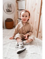 Dziecięce Wysokie Trampki Khaki Filemon