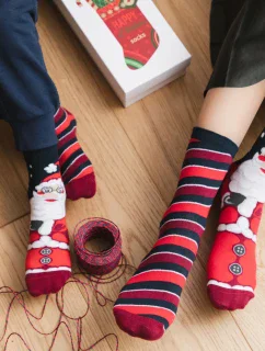 Ponožky 136-063 Námornícka modrá - Steven