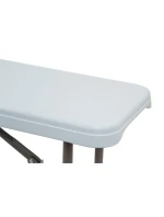 CATERINGOVÁ LAVICA SKLADACIA 183X28X43CM BIELA