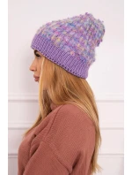 Bublinková čiapočka K219 fialová
